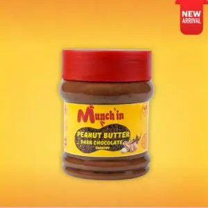 Home dark chocolate peanut butter (crunchy)