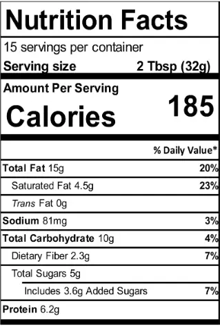 peanut butter double chocolate (creamy) peanut butter double chocolate (creamy)